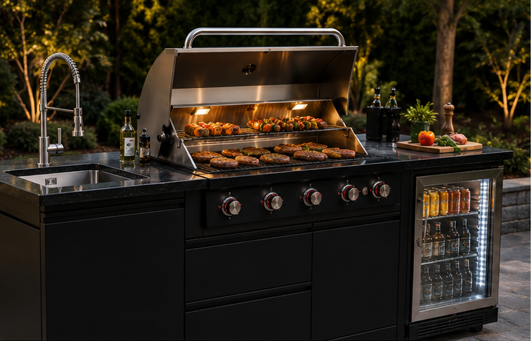 46-Inch Grill Island